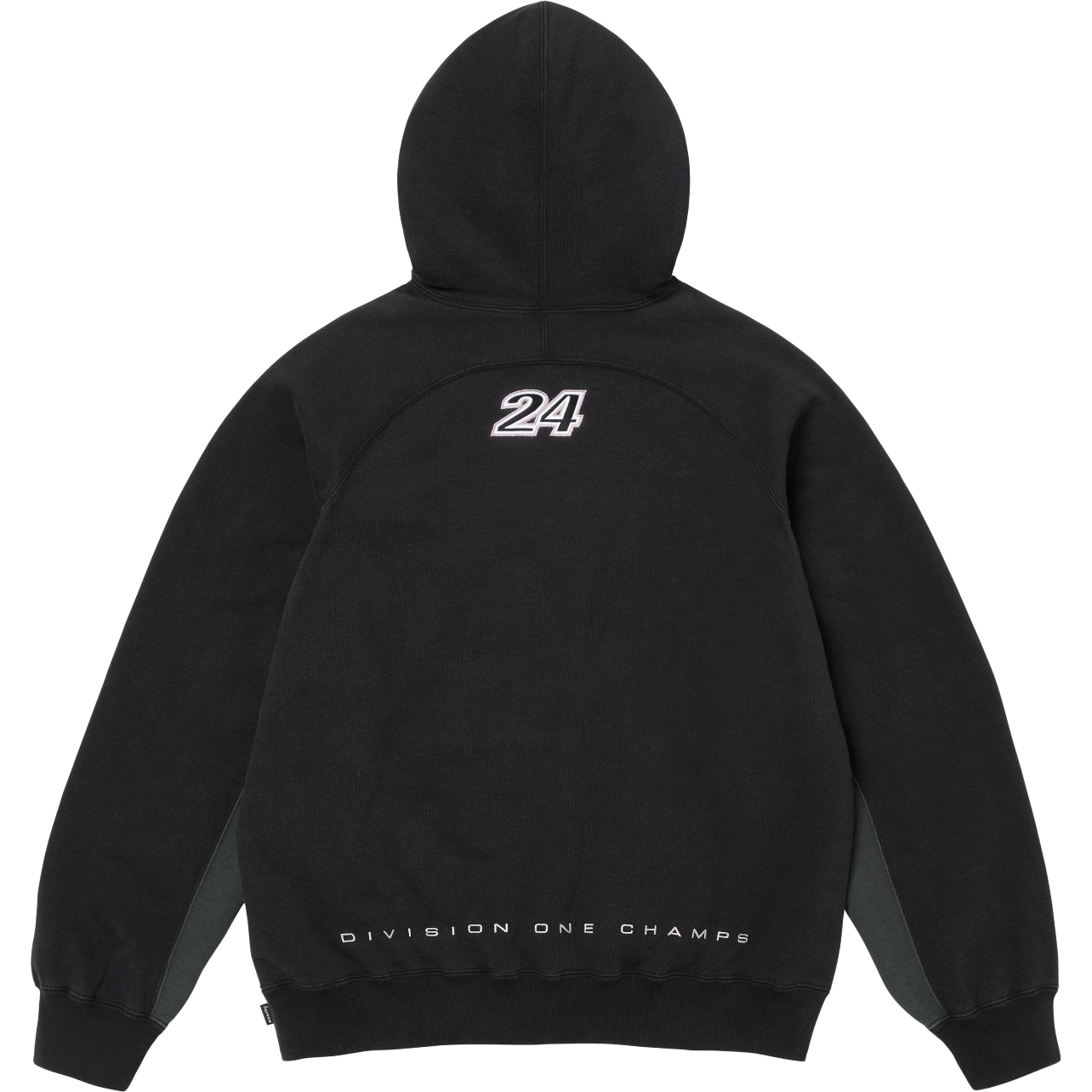 Supreme Division Hoodie Black2