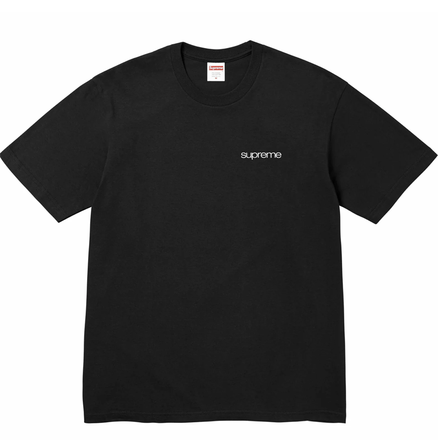 Supreme NYC Tee Black