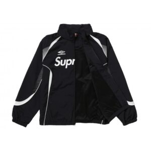 Supreme x Umbro Track Jacket Black2