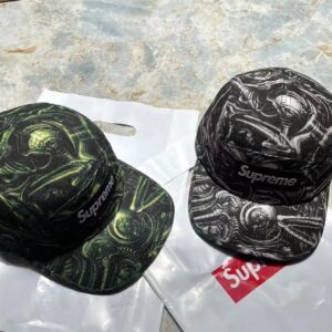 Supreme Supreme H.R. Giger Green Camp Cap