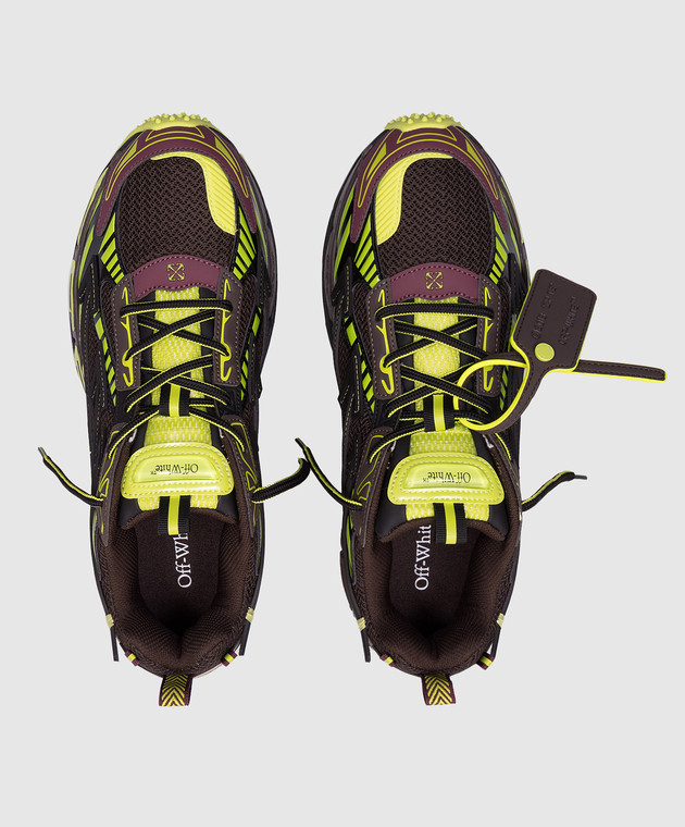 Off-White Be Right Back 'Chocolate Brown Green'3