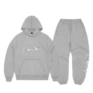 Corteiz Allstarz Appliqué Tracksuit Grey