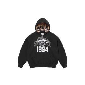 Supreme x MM6 Maison Margiela Zip Up Hoodie