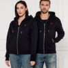AMI Paris Black Zip Hoodie3