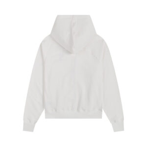 AMI Paris White Zip Hoodie2