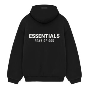 Essentials Fear Of God Black Hoodie