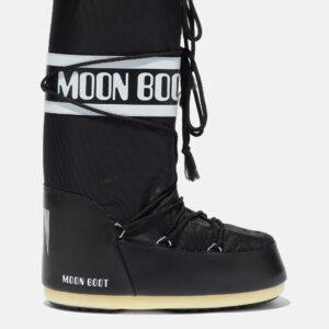 Moon Boot ICON BLACK NYLON BOOTS