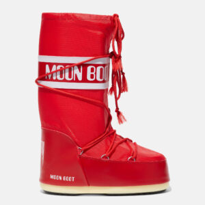 Moon Boot ICON RED NYLON BOOTS