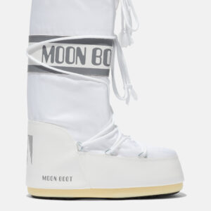 Moon Boot ICON WHITE NYLON BOOTS
