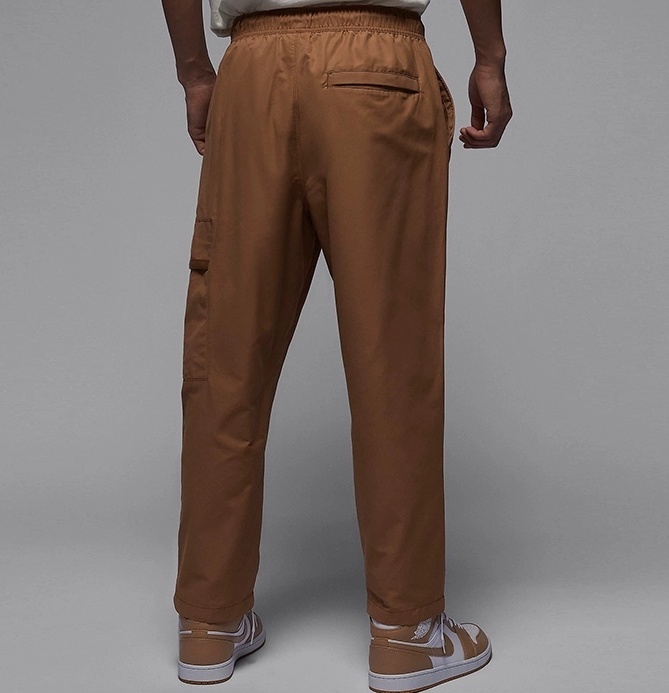 Jordan Essentials Solid Color Lace-Up Woven Casual Pants1