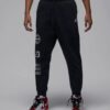 Nike Air Jordan Printed Drawstring Knit Jogger Pants