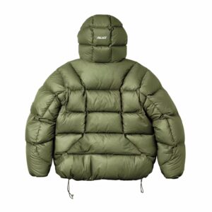 Palace Pertex Frost Balaclava Puffa ‘Olive’1