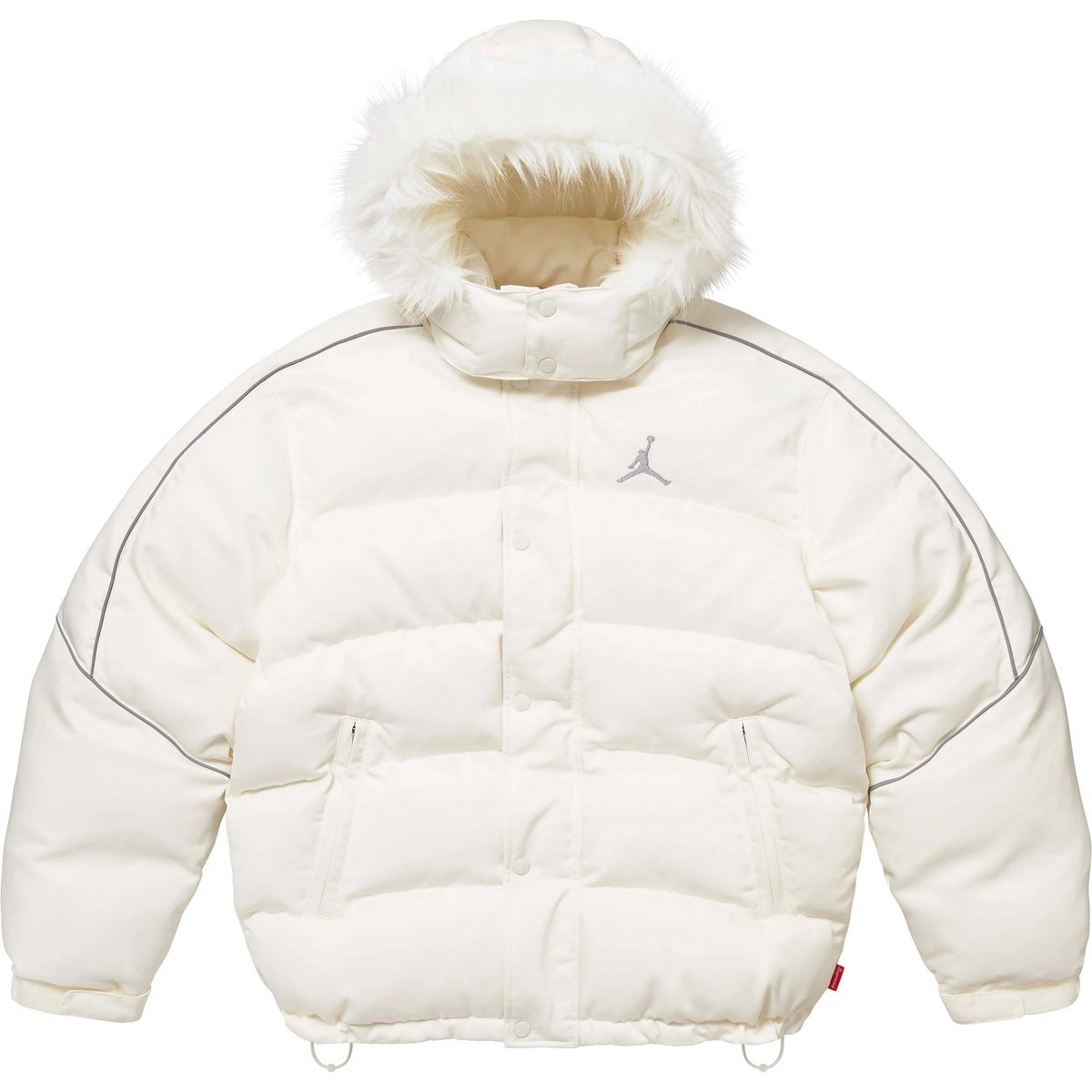Supreme x Jordan Puffer Jacket 'White'
