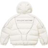 Supreme x Jordan Puffer Jacket 'White'1
