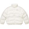 Supreme x Jordan Puffer Jacket 'White'2