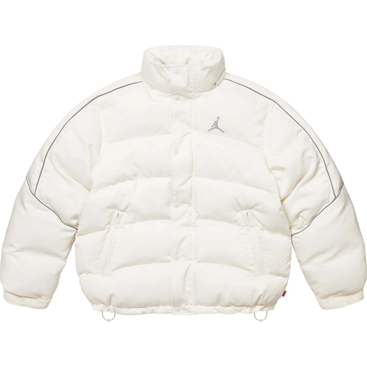 Supreme x Jordan Puffer Jacket 'White'2
