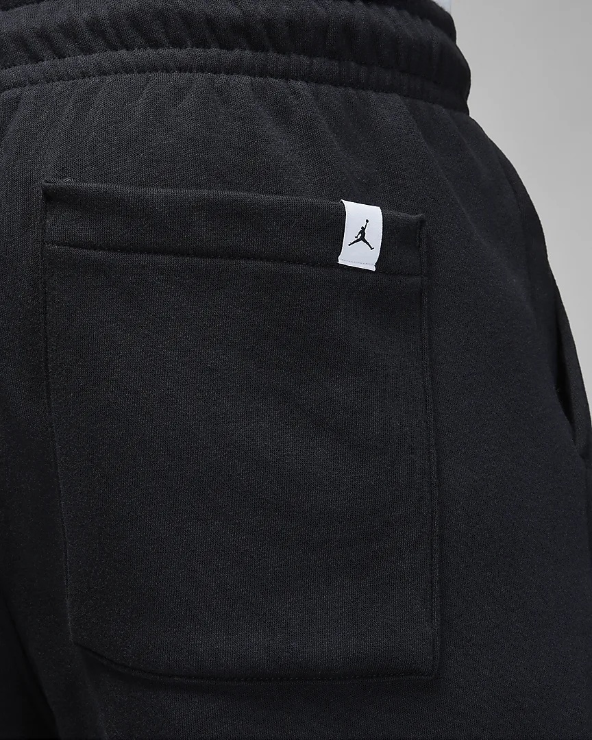 Air Jordan Essentials Holiday Sweatpants 'Black Red'2