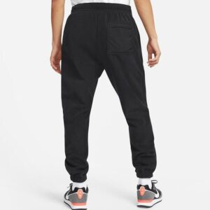 Nike Solid Color Lacing Loose Sports Pants1