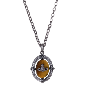 Vivienne Westwood Necklace Gunmetal