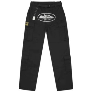 Corteiz 5 Starz Special Edition Black Guerillaz Cargo Pant