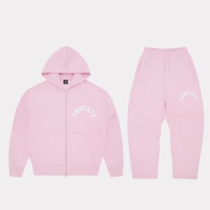 Corteiz Colly Arch Tracksuit Pink