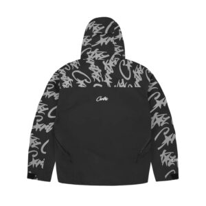 Corteiz Elitework Shell Jacket Black1