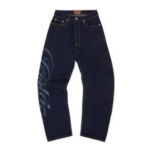 Corteiz Frayed Denim Baggy Jeans1