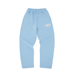 Corteiz Island Puff Print Open Hem Sweatpant