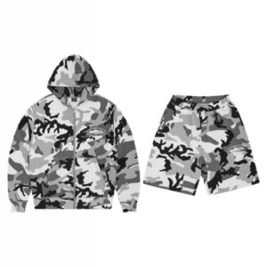 Corteiz Island Puff Print Arctic Tracksuit