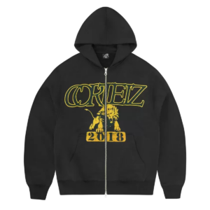 Corteiz Lion Varsity Zip Hoodie