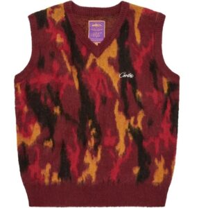 Corteiz Mohair Knit Vest