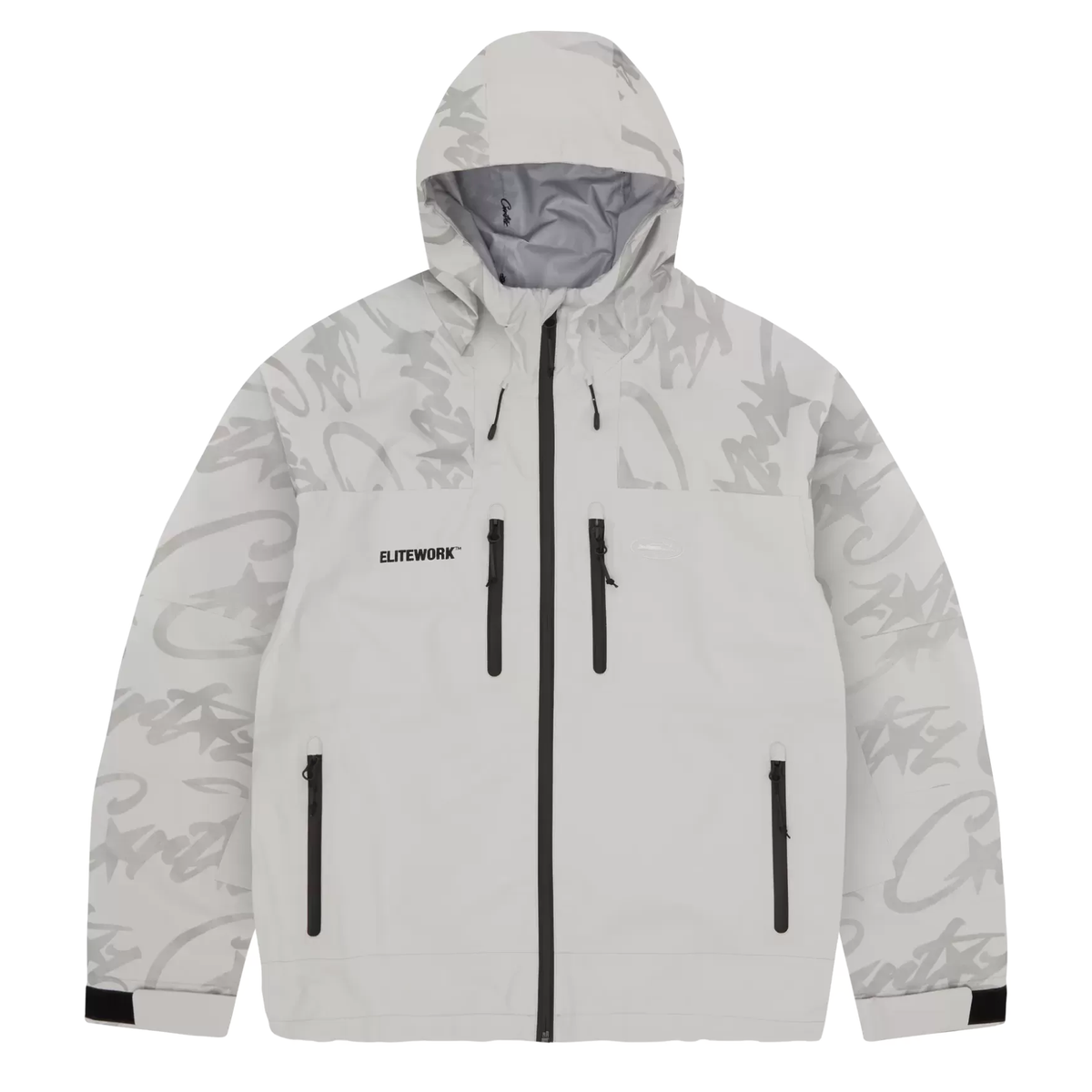Corteiz Platinum Elitework Waterproof Shell Jacket