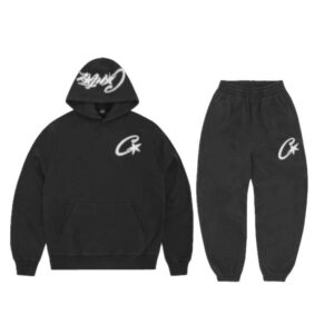 Corteiz Satin C Star Appliqué Tracksuit