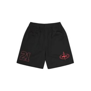 Corteiz x Slaughter Gang 21 Savage Mesh Shorts