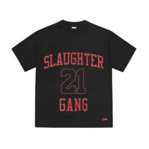 Slaughter Gang 21 Savage x Corteiz Camiseta Mesh