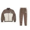 Syna World Logo Shell Tracksuit - Brown Beige4