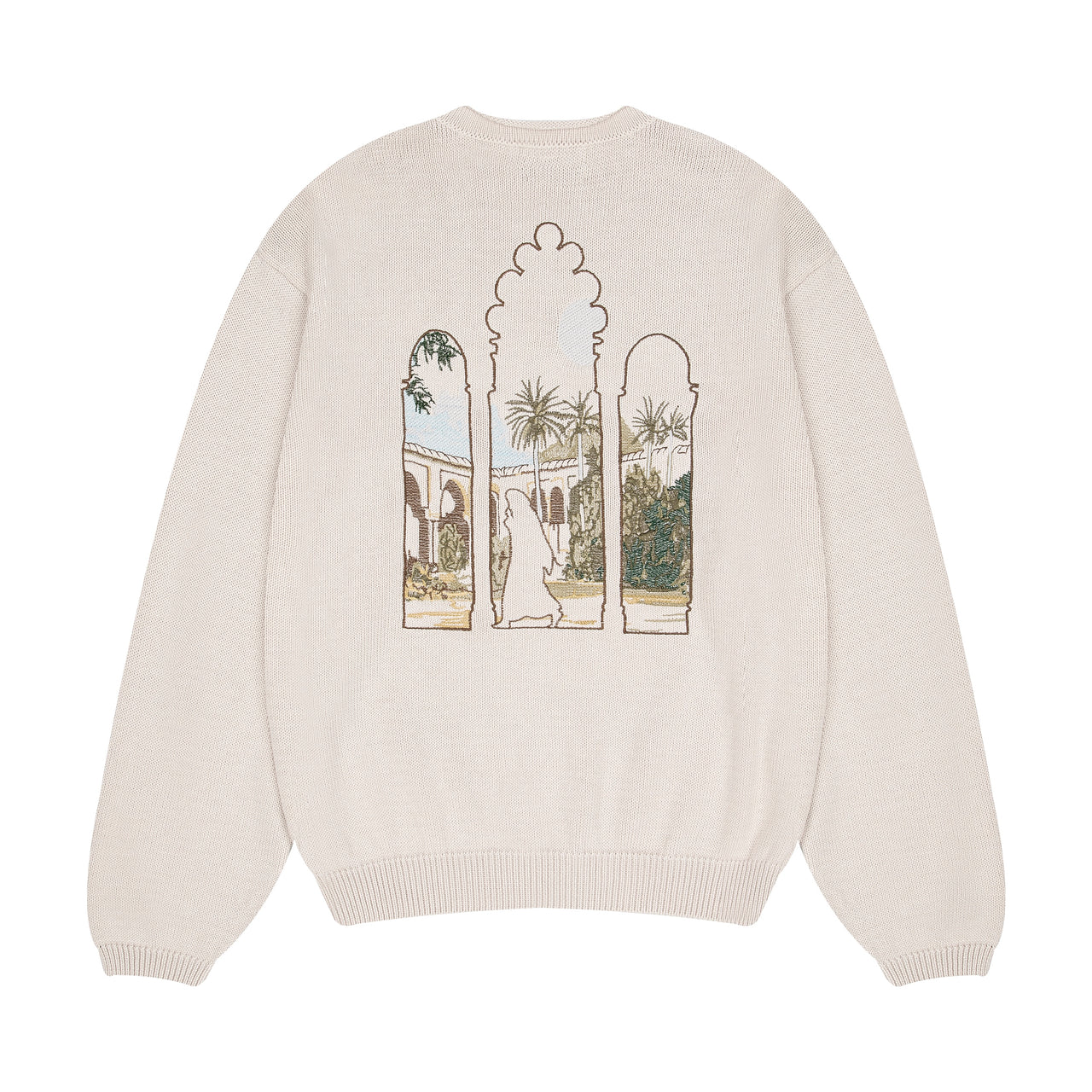 aziza longsleeve Knit off white