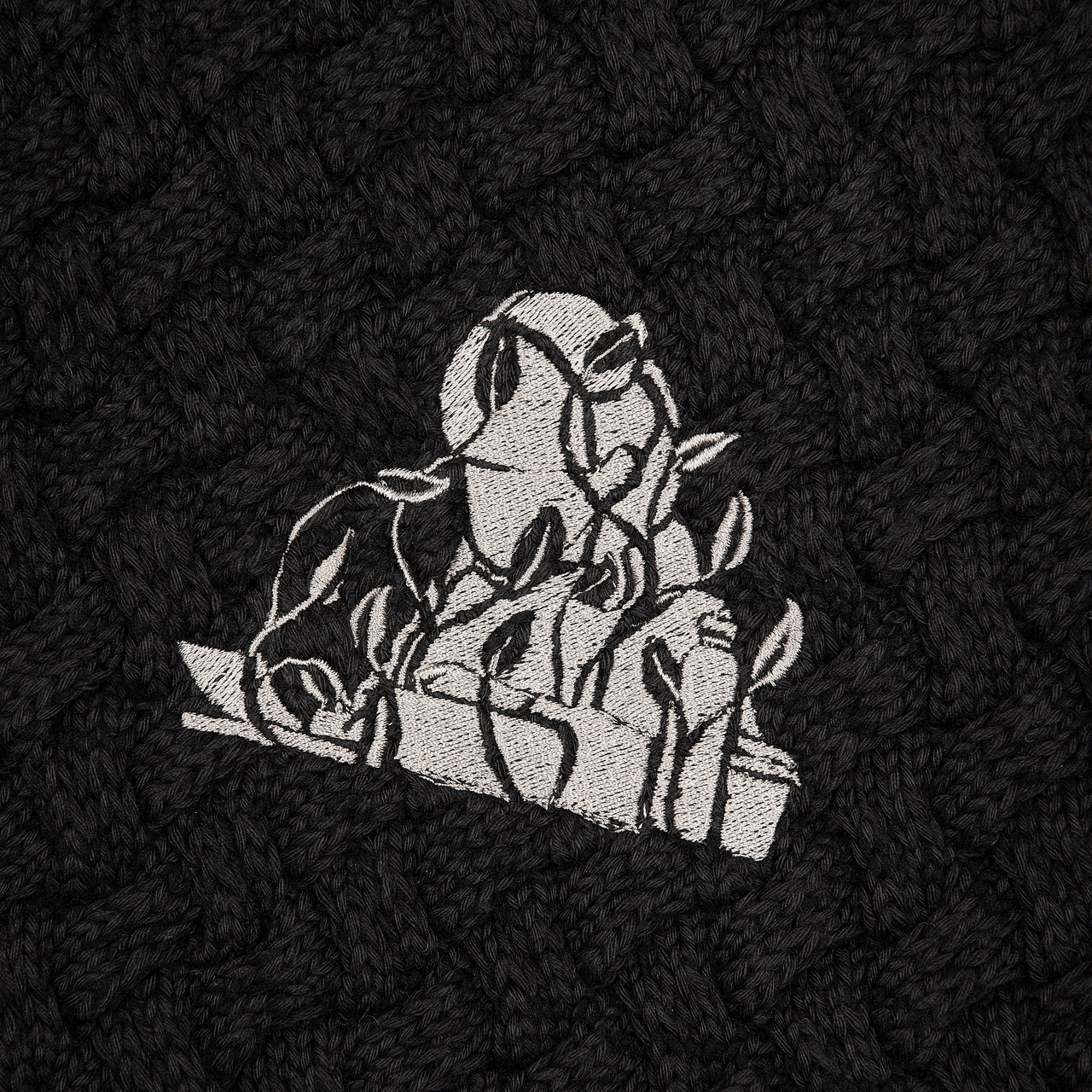 garden of eden Cardigan anthracite2