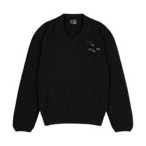 lotus v2 longsleeve Knit black1