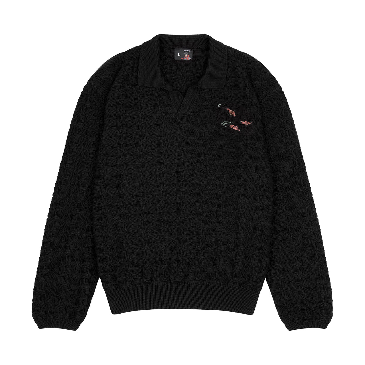 lotus v2 longsleeve Knit black1