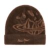 Broken Planet Fuzzy Beanie Mocha Brown
