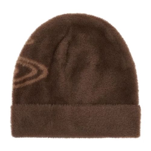 Broken Planet Fuzzy Beanie Mocha Brown1
