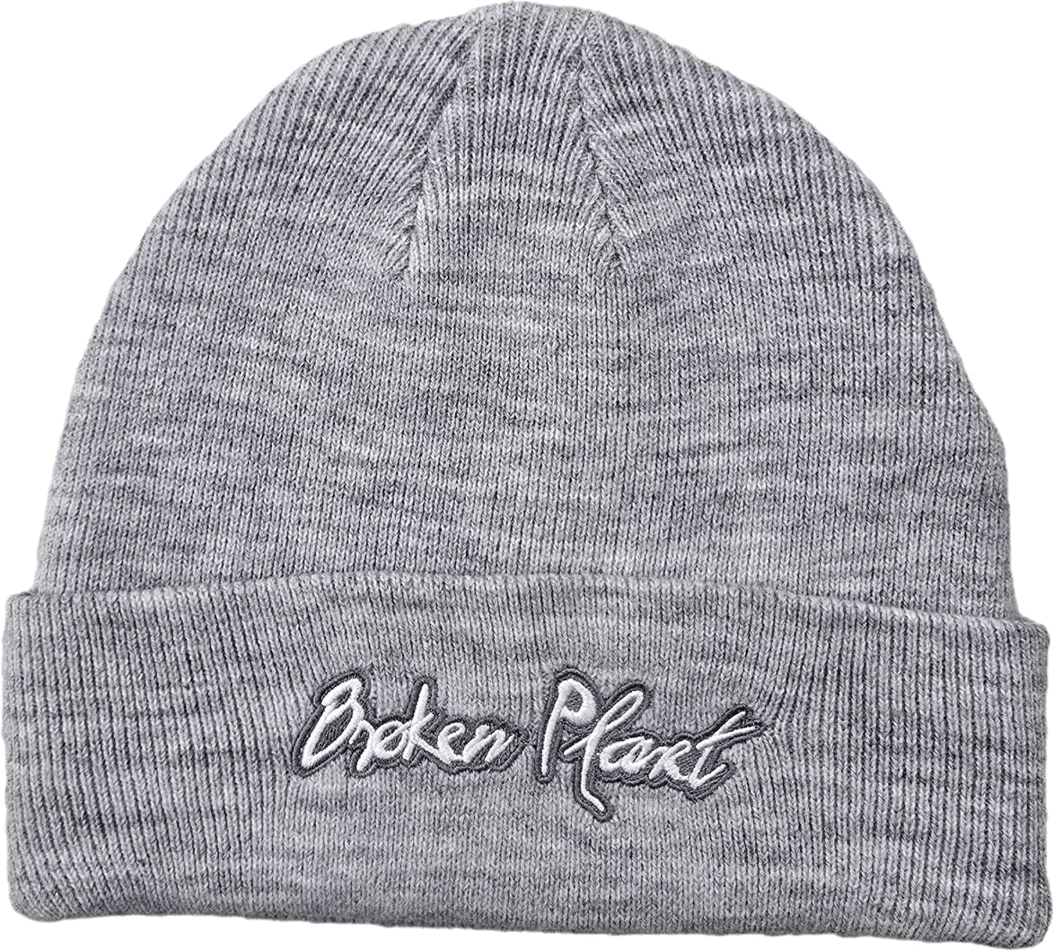 Broken Planet Grey Beanie – Soft Knit