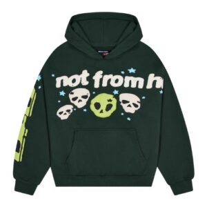Broken Planet Not From Here Hoodie Green