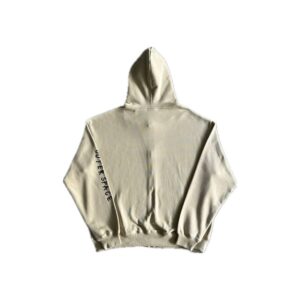Broken Planet Outer Space Zip Up Hoodie Beige1