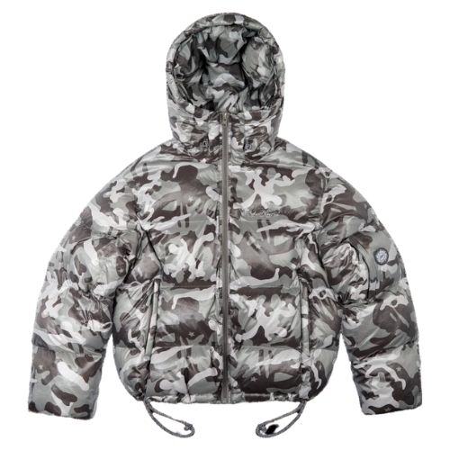 Broken Planet Snow Camo Puffer Jacket