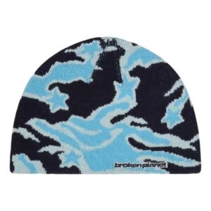 Broken Planet Star Camo Beanie