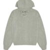 Broken Planet Sun Logo Knit Zip-Up Hoodie Heather Grey1
