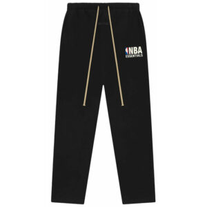 Fear of God Essentials NBA Relaxed Black Sweatpants