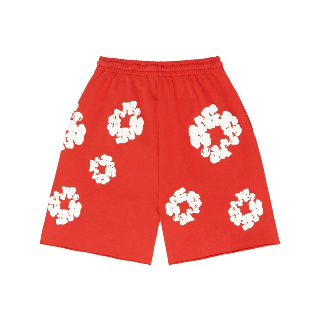 Denim-Tears-The-Cotton-Wreath-Shorts-Red-2